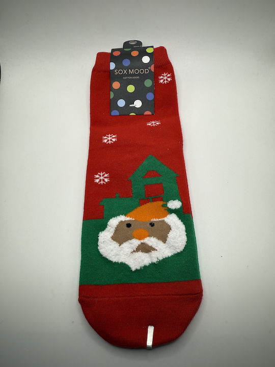 Sox Mood Damen Weihnachtssocken Red 1Pack