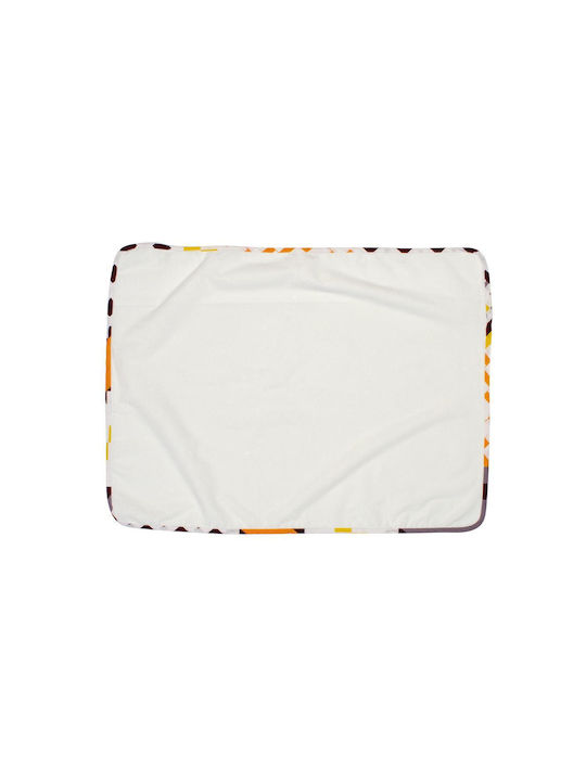 Dimcol Waterproof Changing Pads Burgundy 67x90cm. 6pcs