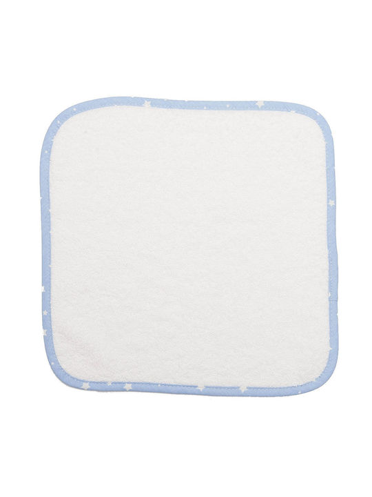 Dimcol Shoulder Burp Cloths Light Blue 30x30cm. 6pcs