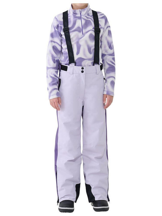 4F 4FJWAW25TFTRF0950-50S Παιδικό Παντελόνι Σκι & Snowboard Μωβ