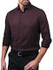 Long Sleeve Burgundy Shirt