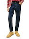 Men's Jeans Pants with Slim Tapered Fit Blue