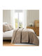 Liolios Home Κουβερλί Υπέρδιπλο Taupe 220x240cm