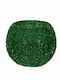 Art et Lumiere Kerzenhalter Glas in Grün Farbe 16x16x12cm 1Stück