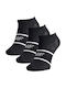 4F Athletic Socks Black 3 Pairs