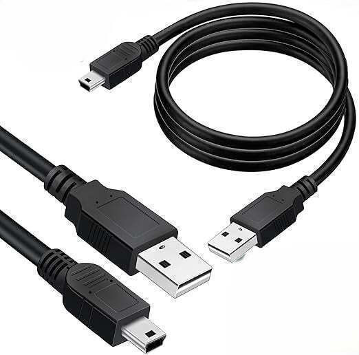 USB 2.0 Cable USB-A male - USB-A male / mini USB-B male