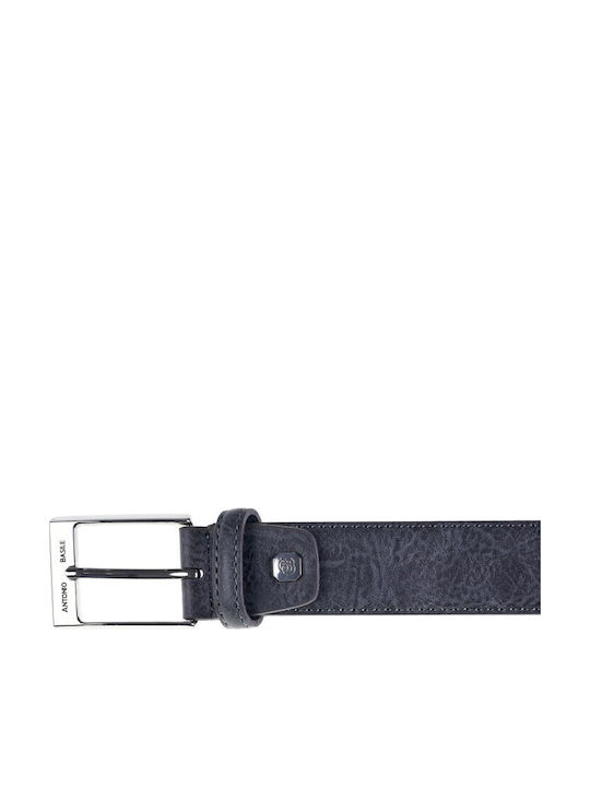Basile Antonio Basile Men's Belt Leather Gray