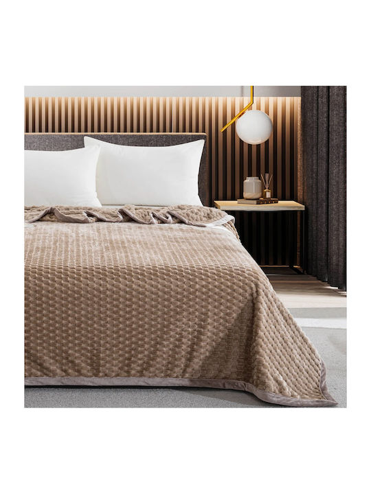 Liolios Home Одеяло Кинг сайз 220x240см. Бежов