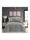 Liolios Home Комбинирано одеяло Единично 170x240бр Gray