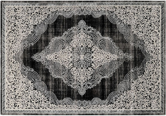 Tzikas Carpets Elite Σετ Χαλιά Κρεβατοκάμαρας Μαυρο 114-0-355-23045-090 3τμχ Tzikas Carpets Elite Σετ Χαλιά Κρεβατοκάμαρας Μαυρο 114-0-355-23045-090 3τμχ