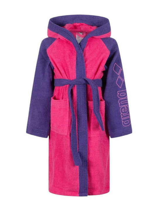 Arena 011924-909 Kids Swimming Bathrobe Pink Arena 011924-909 Kids Swimming Bathrobe Pink