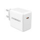 SBS Φορτιστής Χωρίς Καλώδιο GaN με Θύρα USB-C 65W Power Delivery Λευκός (Evenergy)
