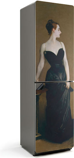 Wandsticker Magnetisches Kühlschrankcover Design Elegante Figur Kleid 60x250 cm Wandsticker Magnetisches Kühlschrankcover Design Elegante Figur Kleid 60x250 cm