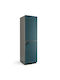 Magnetic Refrigerator Cover Durable Washable Dark Navy Blue 60x250 Cm
