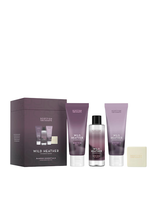 The Scottish Fine Soaps Wild Heather Pamper Essentials Hautpflegeset für Reinigung Körperreinigung The Scottish Fine Soaps Wild Heather Pamper Essentials Hautpflegeset für Reinigung Körperreinigung