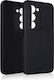 Beline Umschlag Rückseite Silikon Schwarz (Redmi 15)