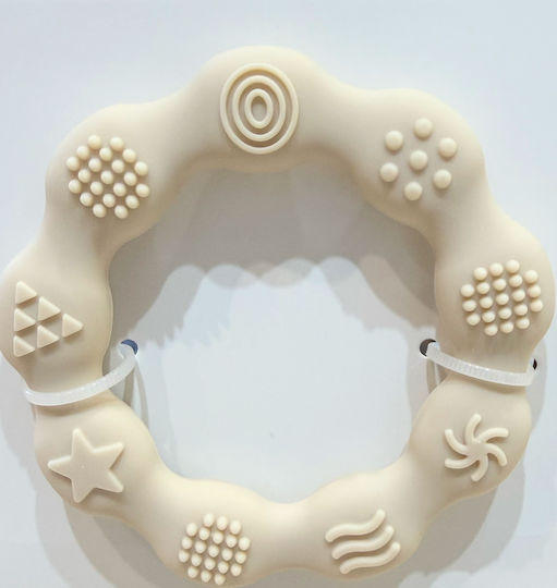 Lorelli Natural Teething Ring Teethers & Teething Relief BPA Free Silicone for 0 m+