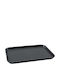 Yuk Rectangular Serving Tray in Black Color 38x27cm CTC400 1pcs