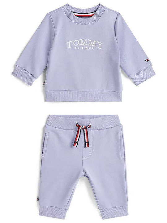 Tommy Hilfiger Kids Sweatpants Set Periwinkle D...