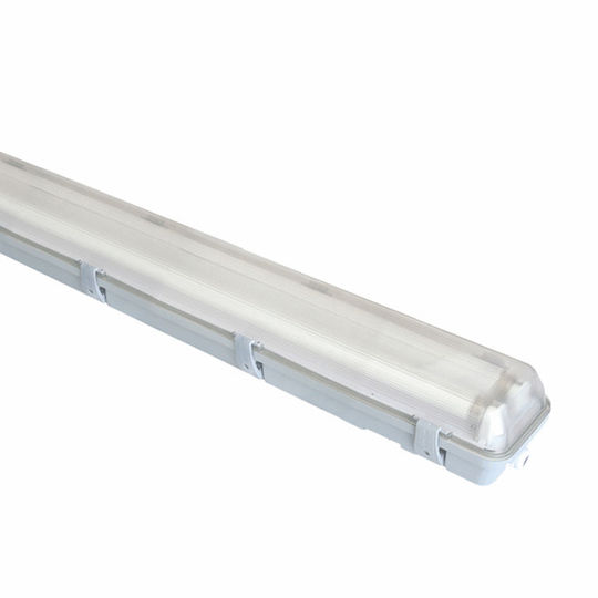 Aca Lighting Batten Outdoor 2 Lights Led Lamps T8 36w 128cm