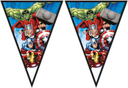 Τριγωνικά Σημαιάκια Avengers Evergreen 230cm Τριγωνικά Σημαιάκια Avengers Evergreen 230cm