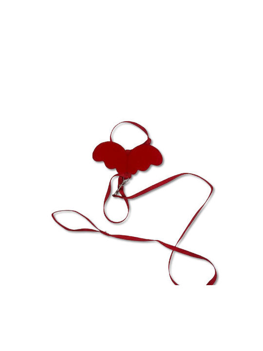 Cat Collar Adjustable Bow Tie & Bell Red Medium...