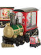 Christmas Snowball Illuminated with Santa Claus 8x5x13.5cm