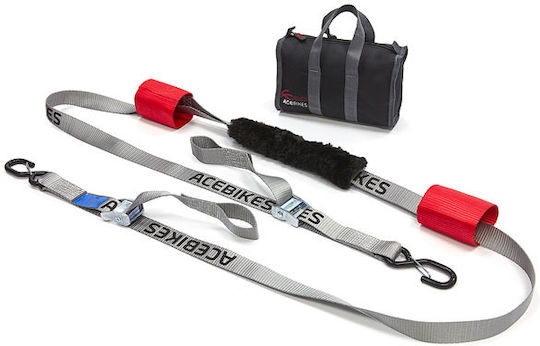 Acebikes Handlebar Straps Motorcycle Transport Buckle-up One-piece Tie-down