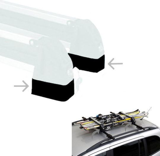 Baze De Ridicare Bară De Schi Din Aluminiu White Bear 4 Bucăți Universal 0016290