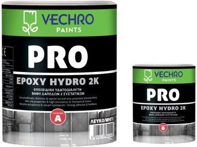 Pro Epoxy Hydro 2k Бял А+В Vechro 4л