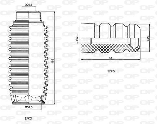 Κιτ Προστασιας Σκονης Εμ Peugeot 307 3a/c 00