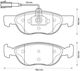 Brake Pad Em.ar156 97+ 147 Gt Fiat Coupe Lancia Delta Ii 1.8 Fiatgroup Oe 9951217