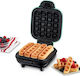 Pandaboo Waffle Maker for Square Waffles 420W