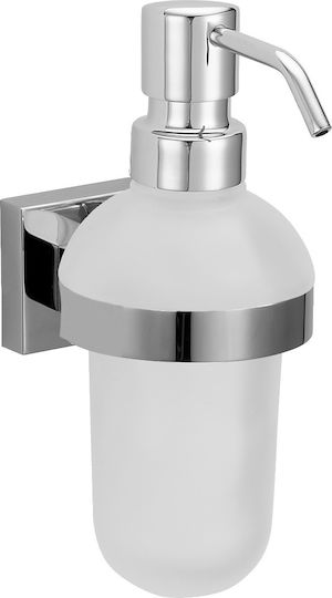 Bronze Art Spender Glas Silber