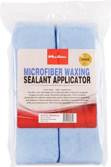 Microfiber Waxing Applicator 4 Pieces 9011005 Maxshine 2304