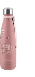Kikka Boo Bottle Thermos Non Spill 500ml Pink Kikka Boo Bottle Thermos Non Spill 500ml Pink