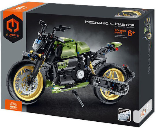 IM Master Τουβλάκια Mechanical Motorcycle για 6+ Ετών 572τμχ