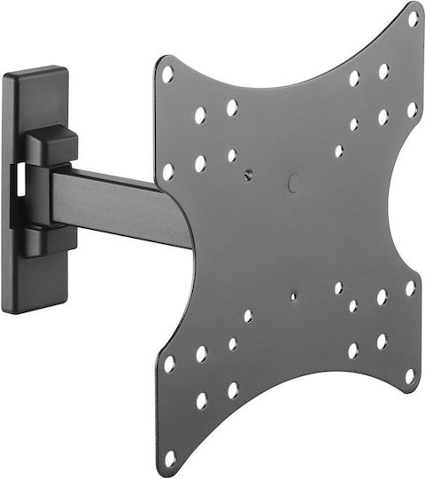 Stell Accessories SHO 4520 Стойка за телевизор Стенен до 42" и 20кг Черен