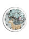 Tulup Kinder Wanduhr Glas