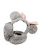 Kinder Mütze Pelz Gray