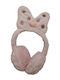 Kids Beanie Fur Pink