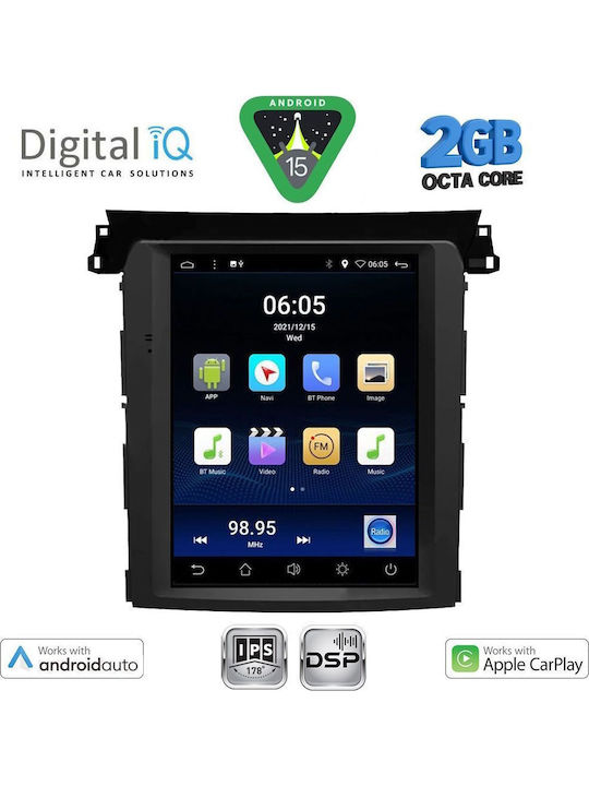 Digital IQ Auto-Audiosystem für Subaru Forstwirt / Impreza 2012-2014 (Bluetooth/USB/WiFi/GPS/Apple-Carplay/Android-Auto) mit Touchscreen 4.1"