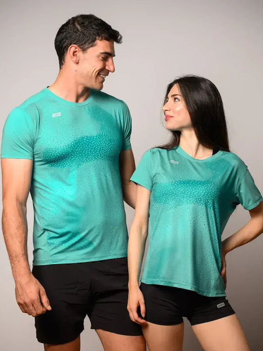 Technical Tricou sport Deep Mint