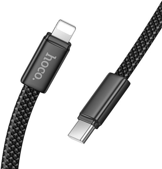 Flat USB 2.0 Cablu USB-C bărbătesc - USB-C 60W Alb 1m