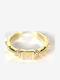 Ring made of Silver Gold Plated