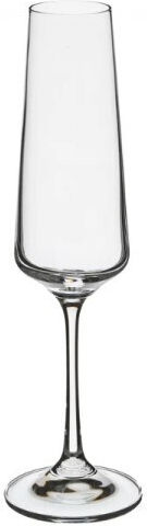 Secret de Gourmet Selenga Set Pahare De Sampanie Cu Picior Din Sticlă 160ml 6 Bucăți