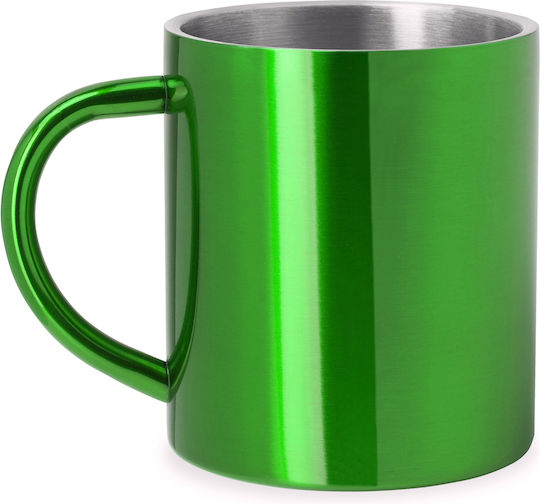 Kiwan Метална Зелена Чаша 290ml