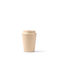 Oklan Mug Ceramic with Lid Beige 300ml
