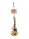 Musicianxdesigner Wooden Acoustic Guitar Keychain