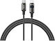 Recci LED USB-C to Lightning Cable 27W Black 1.5m (RS32CL)